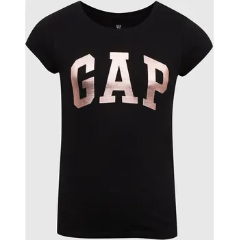 Oblečení a móda GAP Dívčí Dětské tričko s logem Gap Černá 152/158 (2426212)