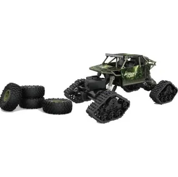 RC model auta IQ models RC crawler 2v1 Forest Climb s pásy i pneu 1:18 (VÝPRODEJ) + DÁREK