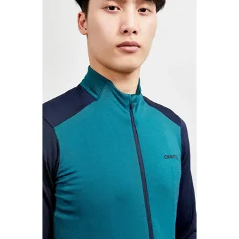 cyklistický dres Craft CORE SubZ LS 1911170 pánský cyklodres POUZE M - černá (VÝPRODEJ) + DÁREK