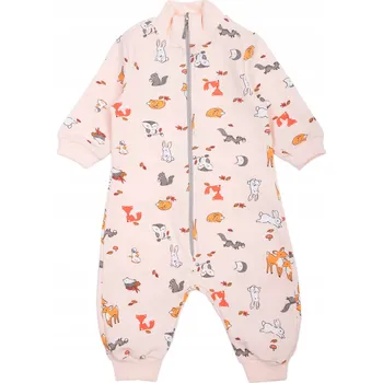 Kojenecký overall DUX 68 Celopropínací overal bez ťapek, krémový