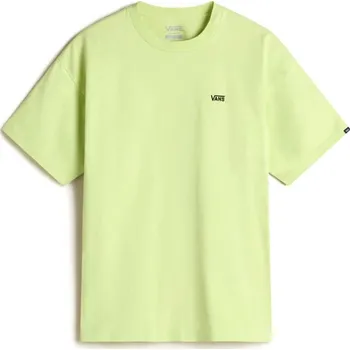 Pánské tričko pánské tričko s krátkým rukávem VANS LEFT CHEST II LOOSE SS SHADOW LIME - S