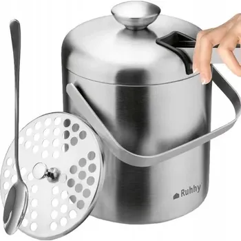 Nádoba na led Nádoba na led s kleštěmi a lžičkou Ruhhy 21159