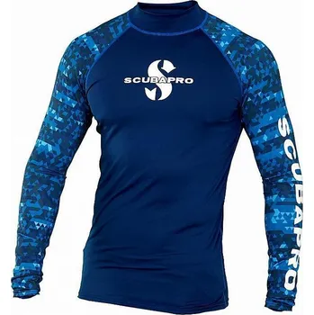Neoprenový oblek Scubapro Pánské lycrové triko RASHGUARD AEGEAN UPF50, dlouhý rukáv POUZE L (VÝPRODEJ) + DÁREK