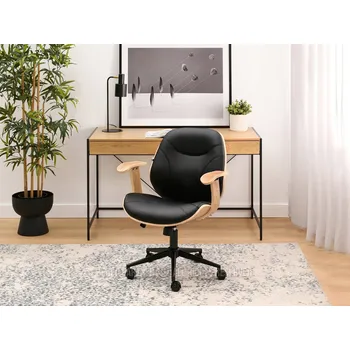 Otočná kancelářská židle Mebel-Partner černá