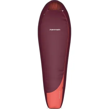 Spacák Hannah Scout W 120 rhododendron/poppy red 2023 dámský spací pytel POUZE pro postavu do 175 cm - pravý zip (VÝPRODEJ) + DÁREK