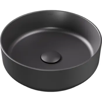 Umyvadlo Besco Clea Cera-Line 34,5 umyvadlo na desku, gun metal