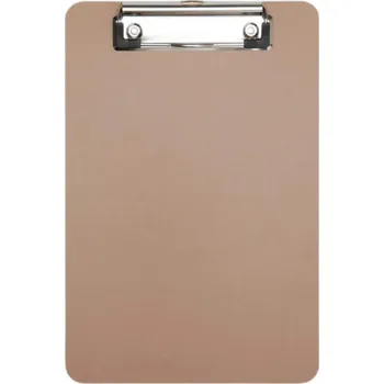 Psací podložka Podložka s klipem A5 Maul hnědá