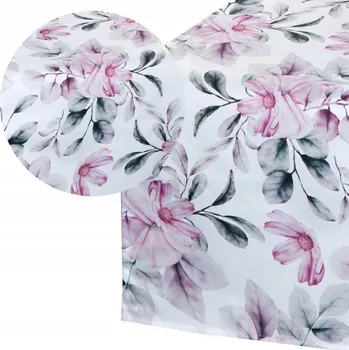 ubrus UBRUS GARDEN 40 X 140 CM BÍLÝ