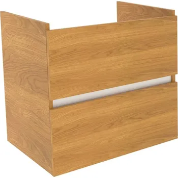 Nábytek Naturel Koupelnová skříňka bez umyvadla Naturel Project 52,5x51x45,3 cm dub medový mat PROJECT260DMBU PROJECT260DMBU