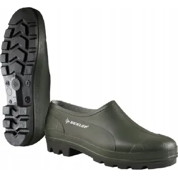Pracovní obuv Dunlop Gumové pantofle / nazouváky Wellie Comfort zelené, velikost 44, nízké, PVC