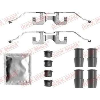Přislušenství brzdového systému Sada příslušenství obložení kotoučové brzdy QUICK BRAKE 109-0044