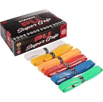 Raketový sport Karakal PU Super grip Assorted základní omotávka mix barev POUZE 1 ks (VÝPRODEJ)