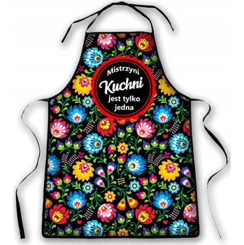 Kuchyňská zástěra Kuchyňská zástěra jako dárek s potiskem kuchyňské zástěry