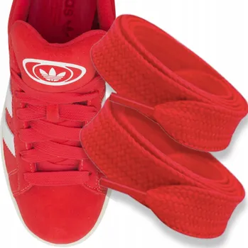 Tkaničky do bot ŠNĚROVACÍ TKANIČKY do bot červené, délka 90 cm