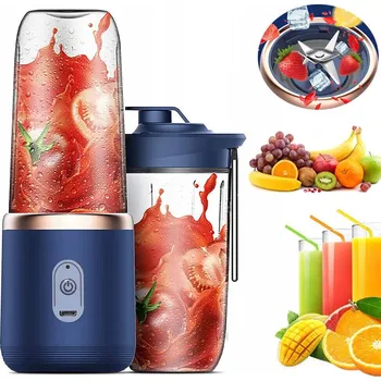 BEZDRÁTOVÝ STOLNÍ MIXÉR PŘENOSNÝ NA SMOOTHIE KOKTEJLY USB LAHEV NA PITÍ