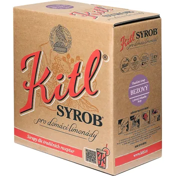 Sirup Syrob Bezový - bezový sirup 5 l Kitl (poškozený obal)