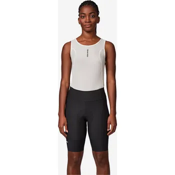 Cyklistické kalhoty VAN RYSEL Dámské kraťasy na silniční cyklistiku bez kšand Endurance M ČERNÁ