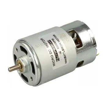 Zabezpečení domácnosti KARTÁČOVÝ MOTOR 12V-24V DC 20000 ot/min OSA 5mm D TŘÍDY 775 dvojité ložisko