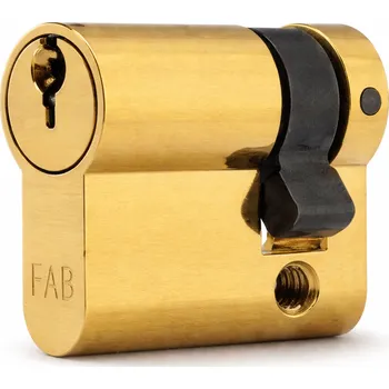 Vložka do dveří FAB 201RSD bez nastavitelného palce – Povrchová úprava: Nikl, Varianta: 42+10mm