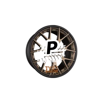 Disk BBS CH-RII Radstern Bronze Matt - Felgenbett Schwarz mit AFS 10.00 x 22 ET 45 5x130