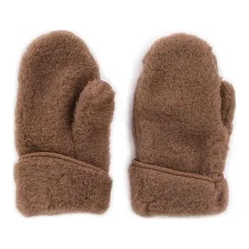 Rukavice Vlnka Vlněné palčáky z ovčí vlny Camel POUZE Dámské (VÝPRODEJ)