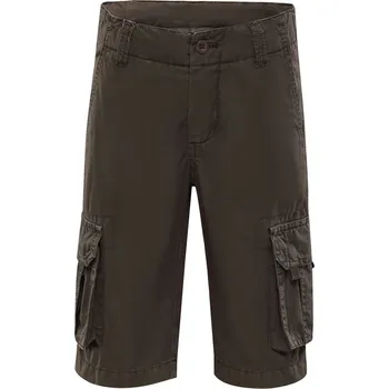 Chlapecké kraťasy Dětské šortky Alpine Pro BLUEBELLO - tmavě hnědá / 116/122