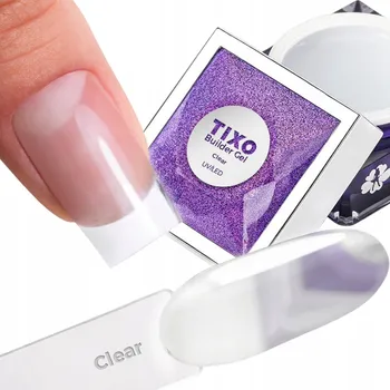 Lak na nehty Stavební Gel s tixotropií na nehty ALLEPAZNOKCIE Tixo Clear 15g