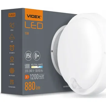 Elegantní kulatý LED stropní svítidlo Stropní svítidlo 11W 5000K s pohybovým senzorem