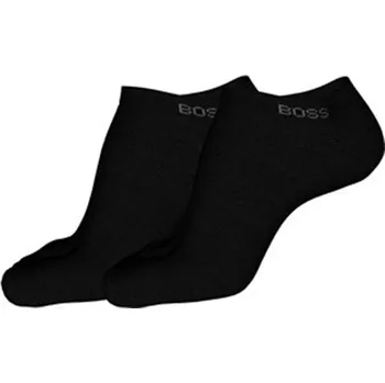 Pánské ponožky BOSS pánské kotníkové ponožky 2 pack - Černá / 43 - 46