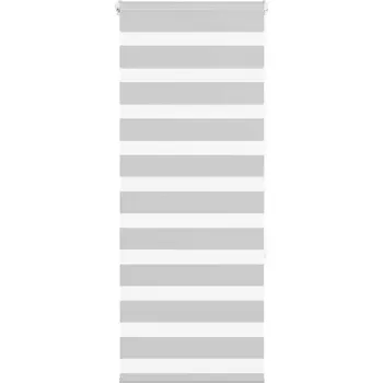 Roleta Zebra roleta, světle šedá, šířka látky 55,9 cm, polyester