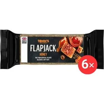 Flapjack TOMMS Honey 6 x 100 g