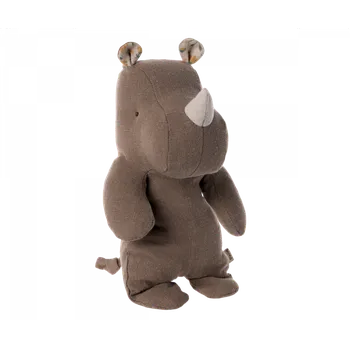 plyšák Maileg - Nosorožec malý - Chocolate