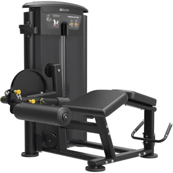 Posilovací stroj IMPULSE Prone Leg Curl - černý rám + černé čalounění Posilovací stroj Prone Leg Curl 72 kg - BLACK