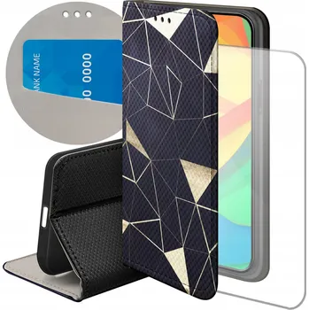 Pouzdro na mobilní telefon Flipové pouzdro Hello Case pro Motorola Moto G42 zlaté