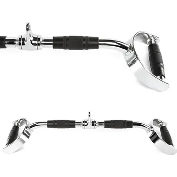 Příslušenství pro posilovací stroj a lavici Úchop paralelní zalomený ATX LINE 65 cm, ergo gumová rukojeť