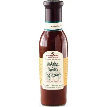 Omáčka Grilovací omáčka Stonewall Kitchen s fíky a cibulí Vidalia