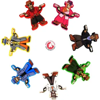 Příslušenství k deskovým hrám MeepleStickers Samolepky pro Colt Express