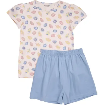 Kojenecká souprava Minymo - Dívčí letní set - Mušle Velikost:: 86