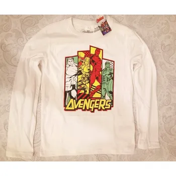 Chlapecká mikina Dětská mikina Marvel bavlna velikost 134