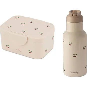 Svačinový box Konges Slojd - Lunch box set - CHERRY BLUSH