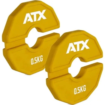 Příslušenství pro posilovací stroj a lavici Flexibilní přídavné kotouče ATX 2 x 0,5 kg - pár