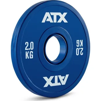 Příslušenství pro posilovací stroj a lavici Přídavný kotouč ATX Functional Rubber 2 kg, modrý