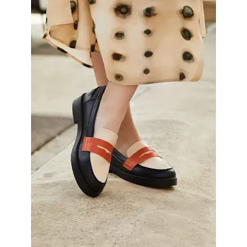 Dámské polobotky Bellucci Schwarz/ Orange/ Creme 7722082 37