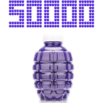 Dětská zbraň Export Hydrogelové kuličky pro pistolové odpalovače 50000 kusů 7-8 mm barva fialová