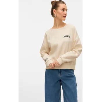 Dámská móda Mikina Vero Moda Beige 744037 S