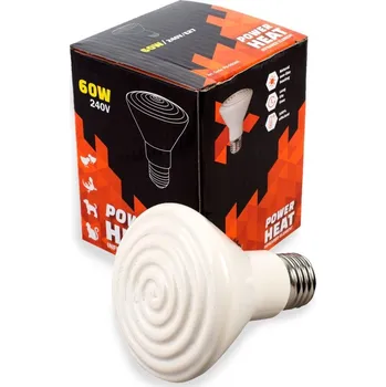 Powerheat keramická tepelná žárovka 60 W, 100 W, 150 W, 250 W Výkon: 60 W