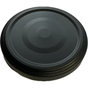 Víčko na zavařovací sklenici Tecnocap Víčko TO 63 černé matné RSB paster