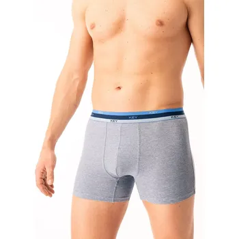 Kalhotky Boxerky Key MXH 277 B25 M-2XL tmavě modrá XXL