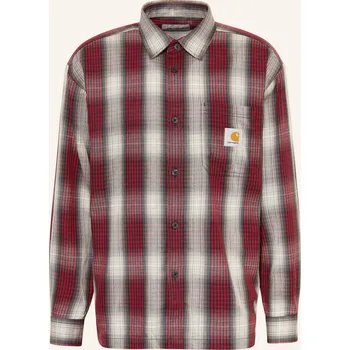 Carhartt Wip Pánská Košile Harlin Comfort Fit, světle šedá /...