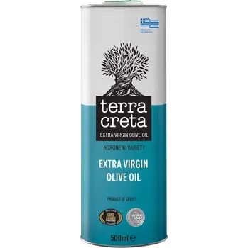 Rostlinný olej Terra Creta Extra panenský olivový olej 500ml v plechovce